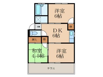 間取図 プレジール元町