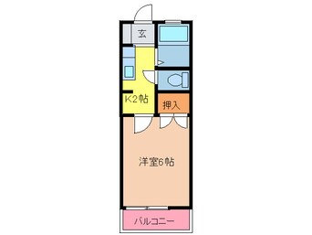 間取図 スワンハイツ海の中道