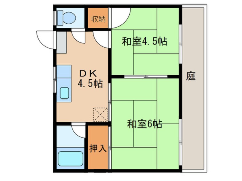 間取図 サーストコーポ
