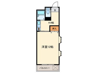 間取図 パ－クサイド黒川