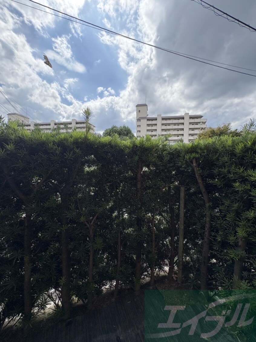 室内からの展望 パ－クサイド黒川