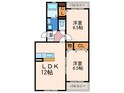 プレステ－ジレオ壱番館の間取図