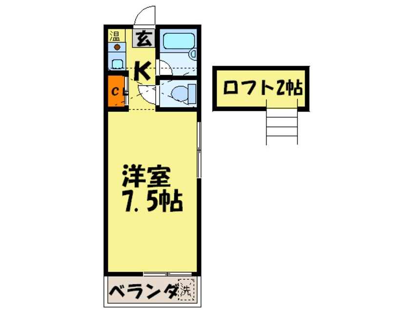 間取図 ピアフレンド