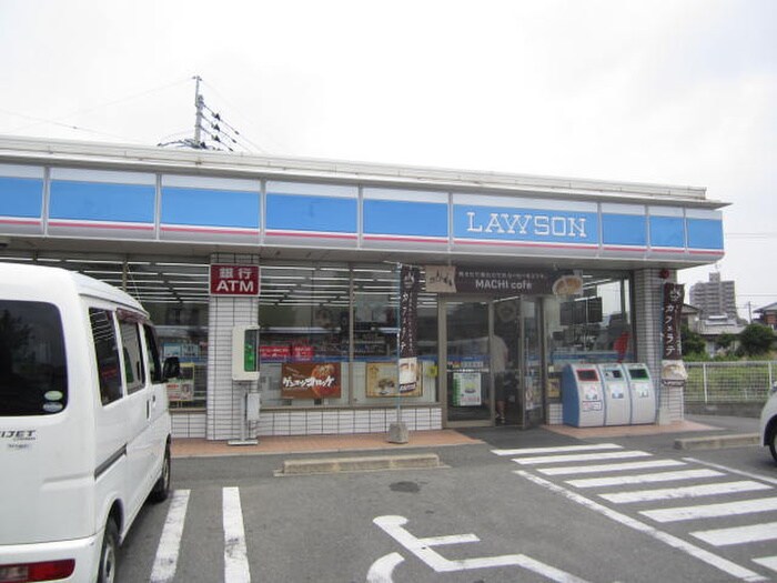 ローソン(コンビニ)まで450m ﾘﾋﾞﾝｸﾞﾀｳﾝ江戸屋敷 Ｅ棟