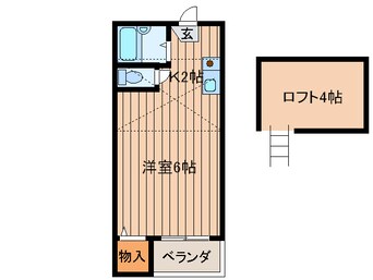 間取図 ムーンヴィラ貝塚