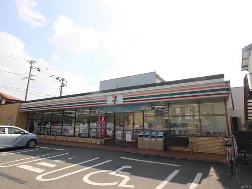 セブンイレブン福岡筥松３丁目店(コンビニ)まで800m ムーンヴィラ貝塚