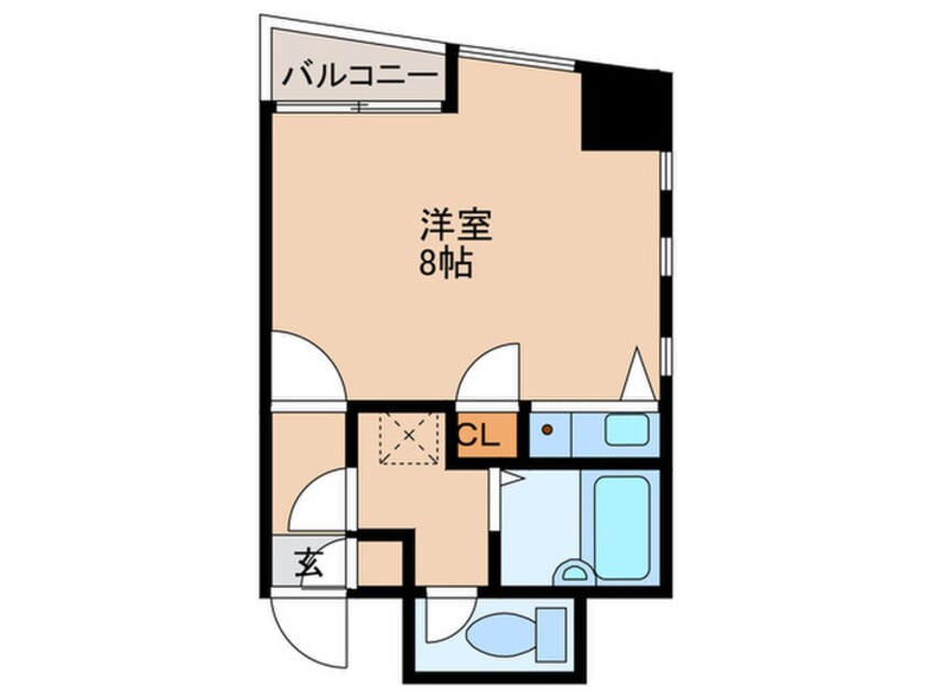 間取図 ダイナコ－ト千代県庁口(903)