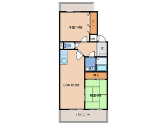 間取図 マリーゴールド