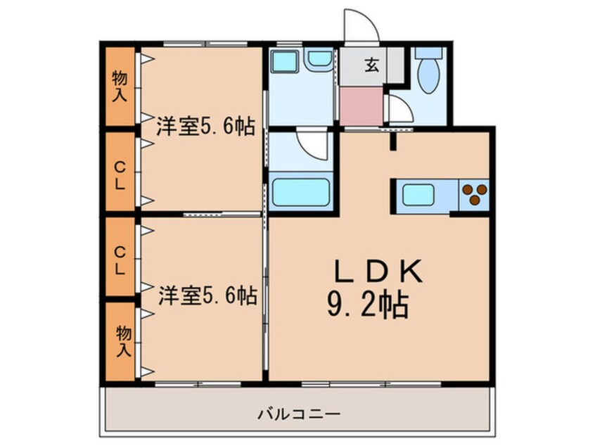 間取図 ＣＵＲＲＥＮＴ