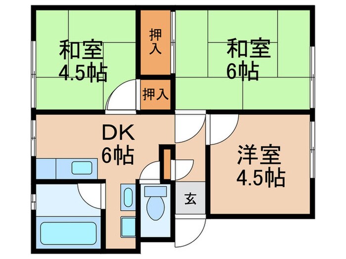 間取り図 ウインディア森