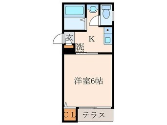 間取図 ウッドノースハイツ