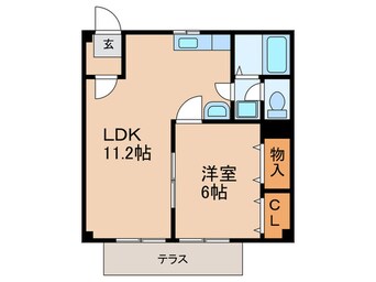 間取図 桃源ハイツ