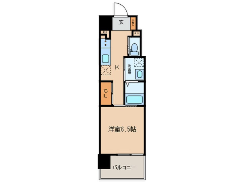 間取図 ウィングス城野駅前