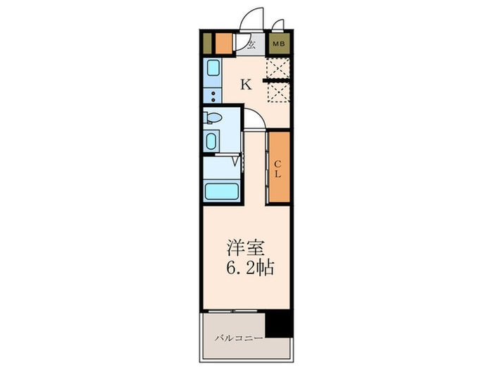 間取り図 ウィングス城野駅前