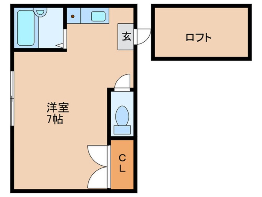 間取図 ヴィラ井尻