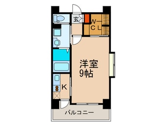 間取図 エルスタンザ天神東