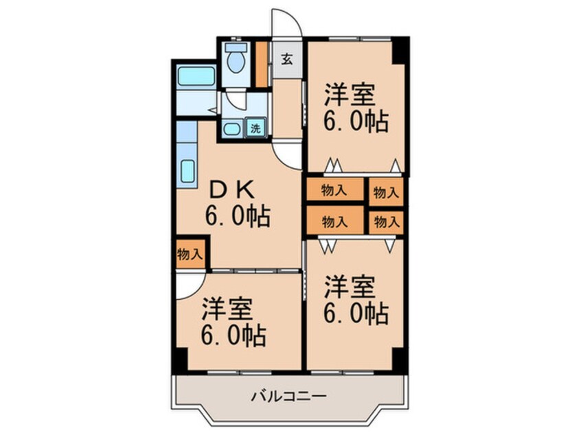 間取図 さくらビル