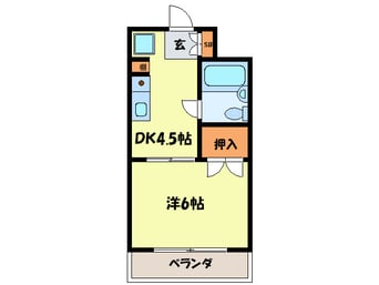 間取図 パルム薬院
