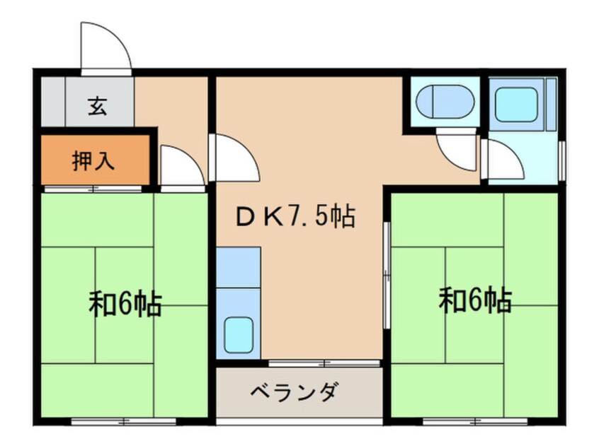 間取図 嘉村ビル