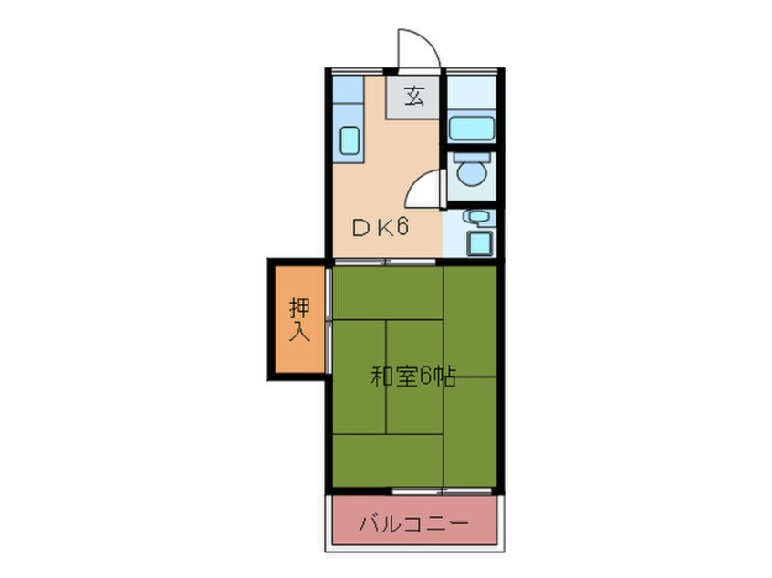 間取図 シャトル安部