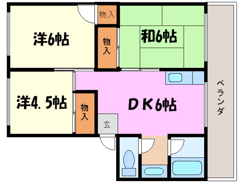 間取図 松井マンション