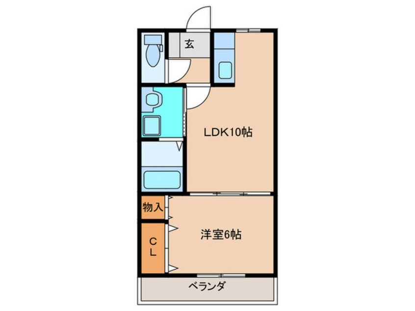 間取図 東郷ハイツ