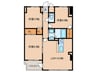 S-RESIDENCE伊都Attirant 3LDKの間取り