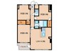 S-RESIDENCE伊都Attirant 3LDKの間取り