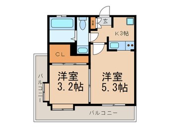 間取図 フォレスト薬院大通