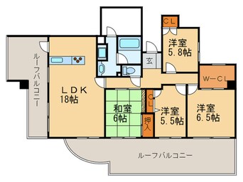 間取図 ＫＤＸレジデンス平尾浄水町