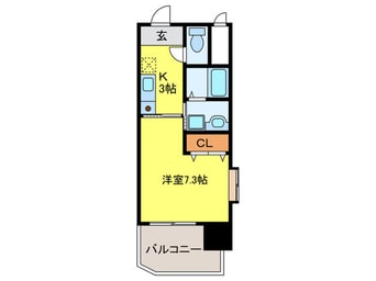 間取図 ケイ・ガリアーノ
