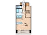 S-RESIDENCE六ツ門abreastⅠ 1LDKの間取り