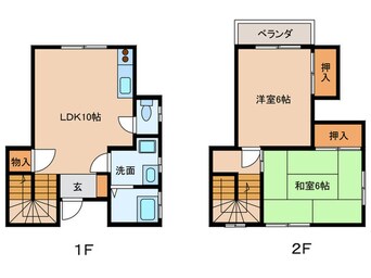 間取図 トリオハイツ飯倉