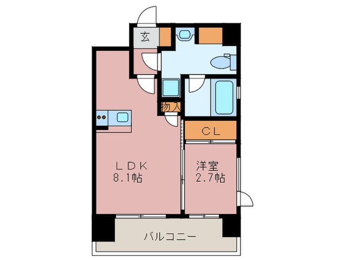 間取り図 ドゥーエ赤坂