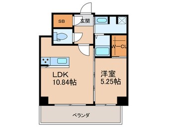 間取図 CREST西新