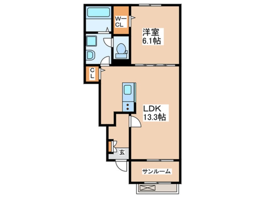 間取図 パディハウスⅢ