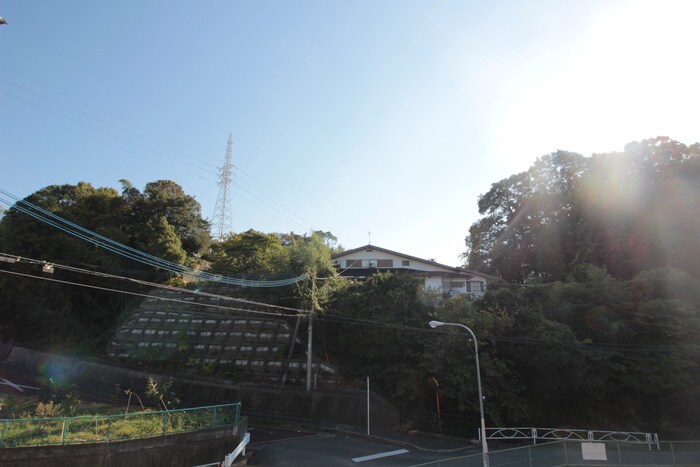 室内からの展望 桜ハイツ