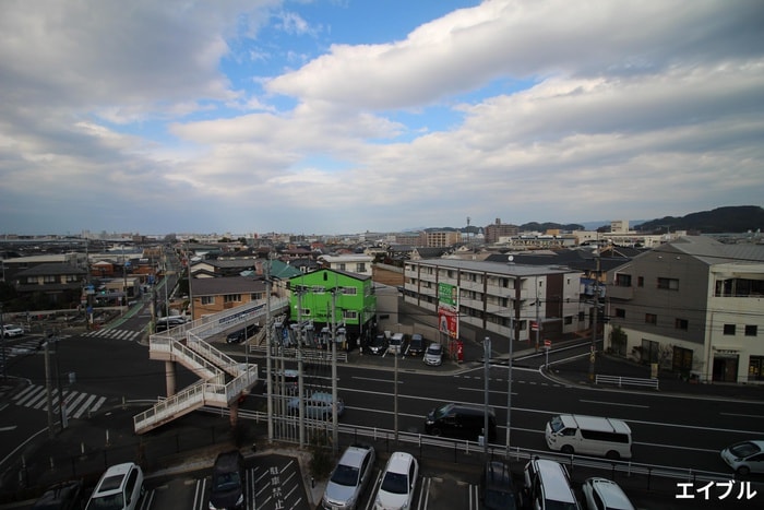室内からの展望 アムシュトラ－セ