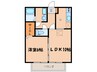 ファミリアガ－デンＡ 1LDKの間取り