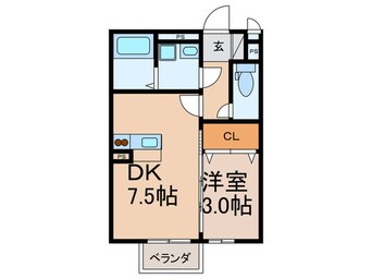 間取図 マリーモナリエ