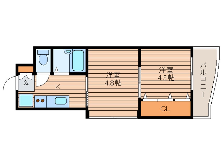 間取図 No.46 Vプロジェクト2100天神