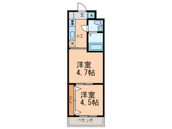 間取図 No.46 Vプロジェクト2100天神