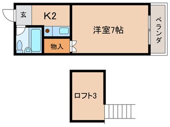間取図 ディアコート守恒
