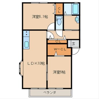 間取図 エスペランサ