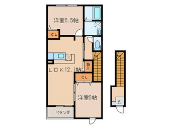 間取図 エレガンテヴィラⅠ