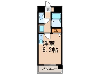 間取図 ロイヤルコ－ト大橋Ⅱ(102)
