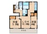 D-room長者原 2LDKの間取り