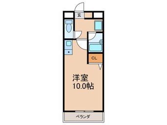 間取図 メルパーク香華Ⅱ