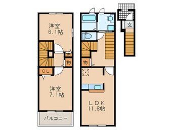 間取図 アーバンリーム弐番館