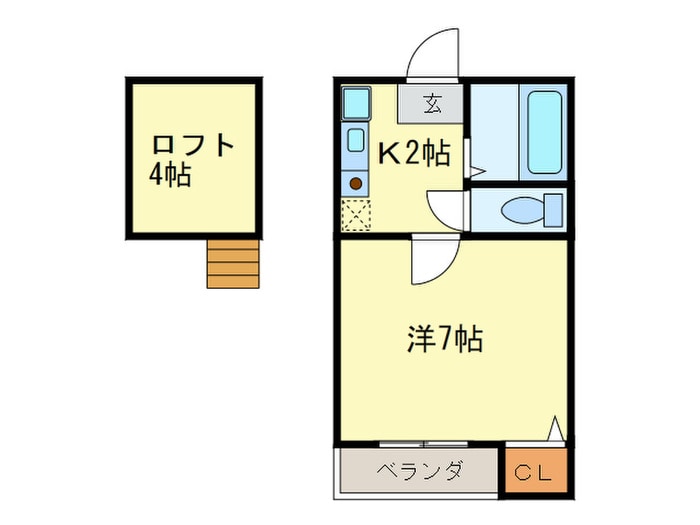 間取り図 クレステージ平尾